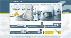 Desktop Screenshot of klimatizacezlin.cz